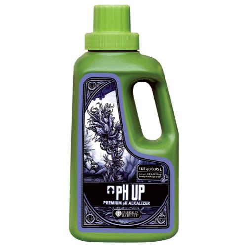 Emerald Harvest pH Up Quart/0.95 Liter (12/Cs)