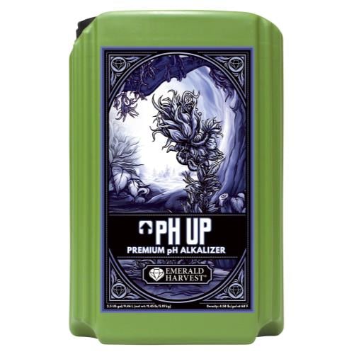 Emerald Harvest pH Up 2.5 Gallon/9.46 Liter (2/Cs)