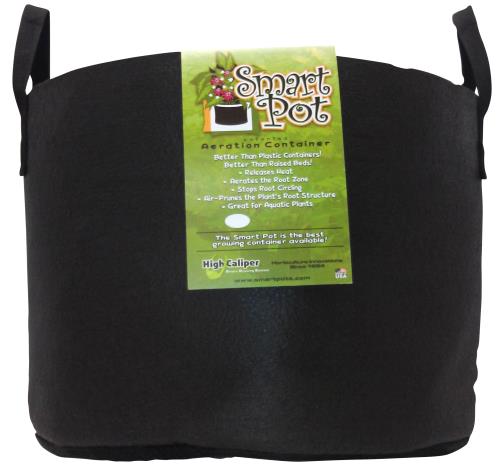 Smart Pot Black 20 Gallon w/ handles (50/Cs)
