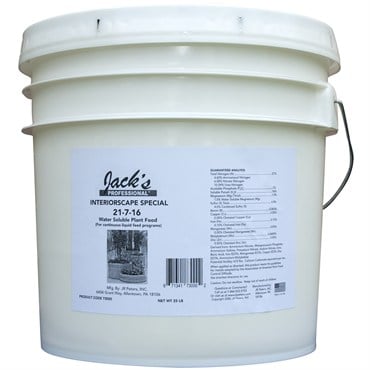 Jacks Prof Interiorscape Special 21-7-16 25lb (80/PL)