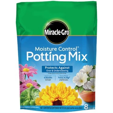 Miracle Gro 8qt Moisture Control Mix