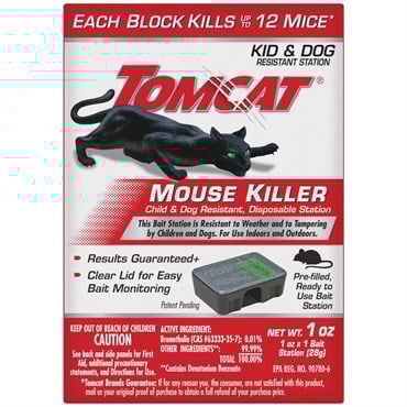 Tomcat Tier1 Disposable Mouse Bait Station 1pk