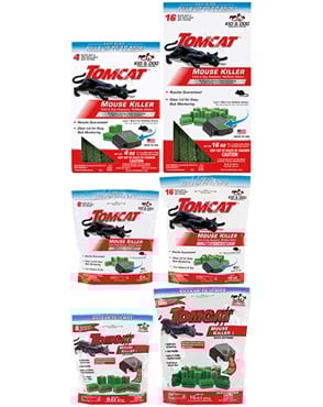 Tomcat Tier 1 Mouse Station w/ 4-1oz Bait