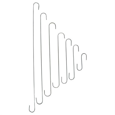 Bamboo Supply 6" Wire S Hook Galvanized 25/BD