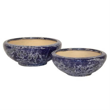 Braun Blue Cluster Bowl