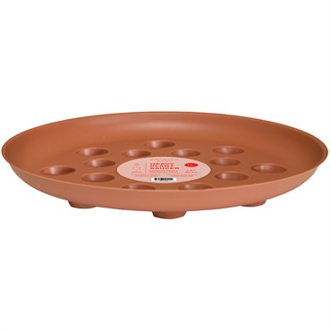 CWP 12" Terracotta Carpet Saver Saucer