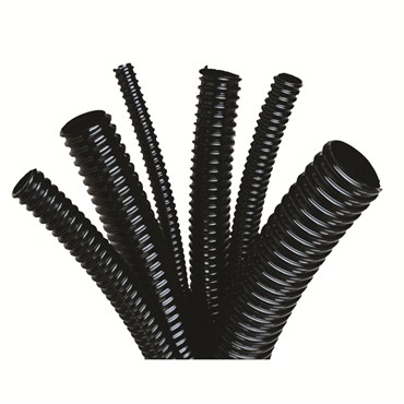 Danner 1/2"x100' Black Reinforced Flexible Tubing