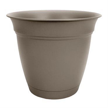 HC 8" Eclipse Round Planter Cappuccino