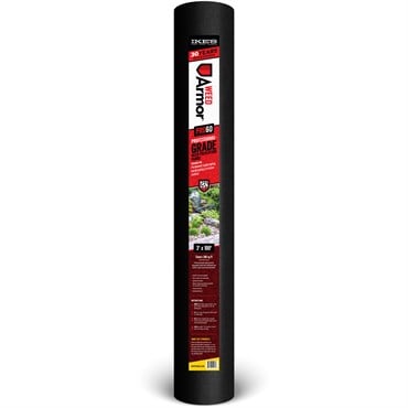IKES 3'x250' Weed Armor Pro60 Prevention Fabric 30yr 5oz Woven & Punched