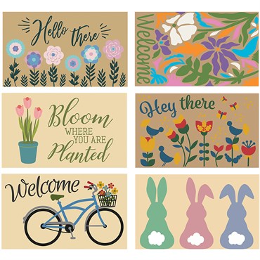 SSI 48pc 2025 Spring Doormat Display