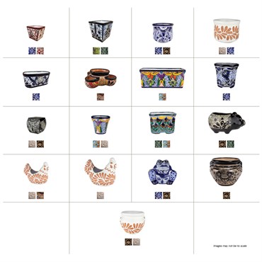 SSI 56pc Nuevo Talavera Assortment