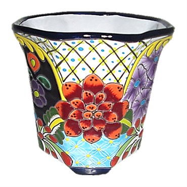 Talavera 12" Octagonal Pot
