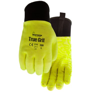 Watson Gloves True Grit Large FullDip HPT Coating/Black