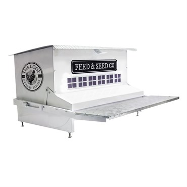 Woodlink Large White Chicken Feeder The Coop Absolute
