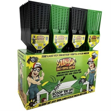 Billy Bob 36pc Fly Swatter Counter Display