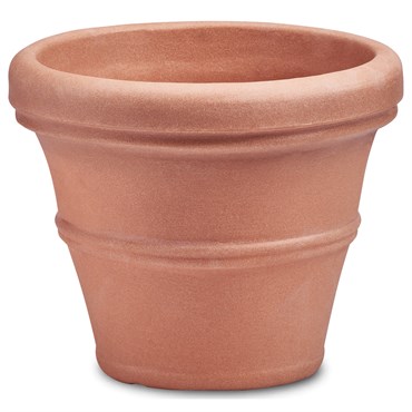 Crescent 27" Brunello Planter Weathered Terra Cotta
