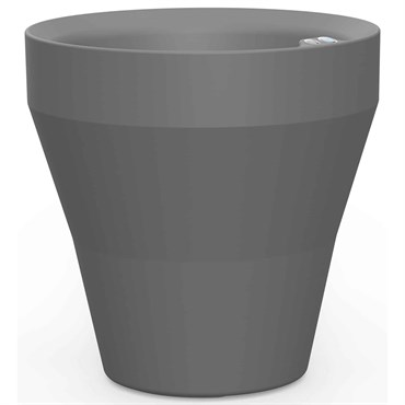 Crescent 22" Rim TruDrop Planter Slate