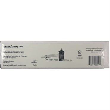 GREEN-STRIKE Replacement Bulb 7W UV-A LED Light for Bug Zapper 600 Series Fits Part