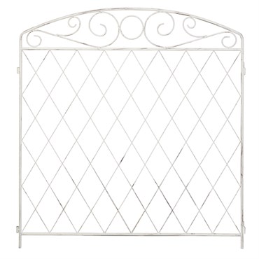 Panacea French Scroll Grid Fence