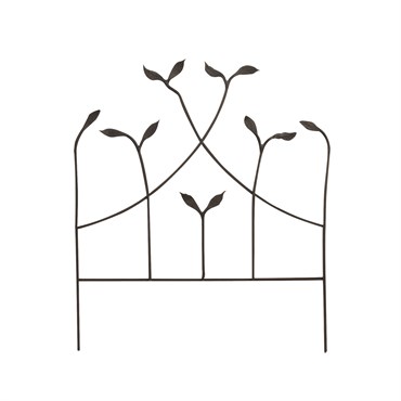 Panacea Leaf Forged Border Edge
