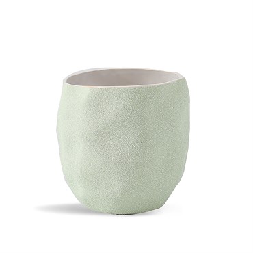 PHG 6.5"x6.5" Hand Formed Grower Pot Sand Sage Green