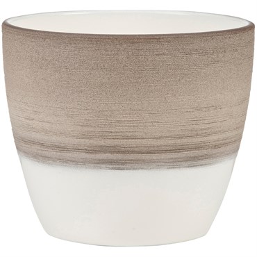Scheurich 7.5" Espresso Cream 950/19 Planter