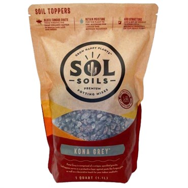 Sol Soils 1qt Topper Kona Grey