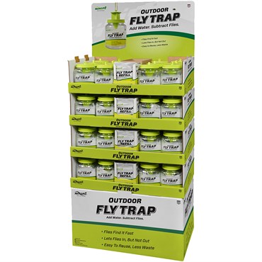 Rescue 96pc Reuseable Fly Trap Display 48 FTR + 48 FTA