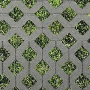 Belgard Turfstone Permeable Paver, 16" x 24" x 3-1/8", Gray | 10300137