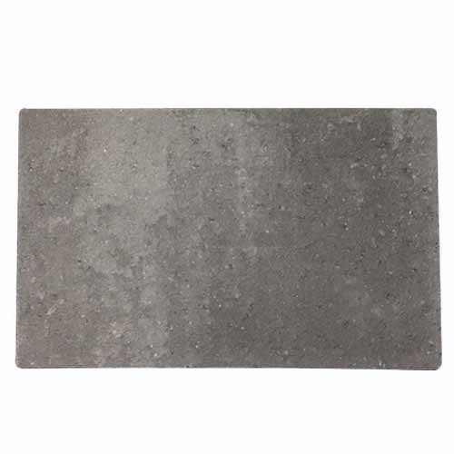 Borgert Products Flat Slab, 9" x 9" Large Square Sterling Gray Traditional Cobble Series| 4KC47