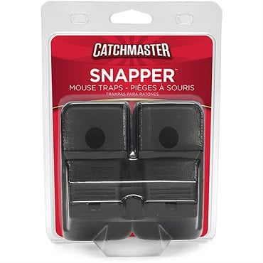 Catchmaster 2pk Snapper Mouse Trap
