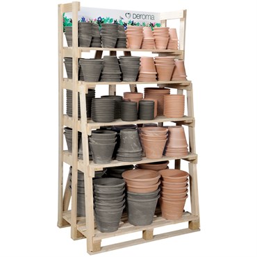Deroma 284pc Vasum Duo Blush & Grafite Display