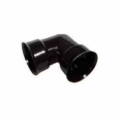 ADS Elbow, Bell-End HDPE 90 Degrees Degrees Watertight Dual Wall Injection Molded Black 8" | DFD899WT