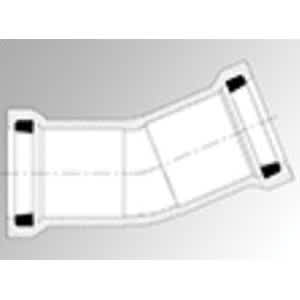 PVC Elbow 4 in. Gasketed SDR-21 22-1/2 Degree | 124040