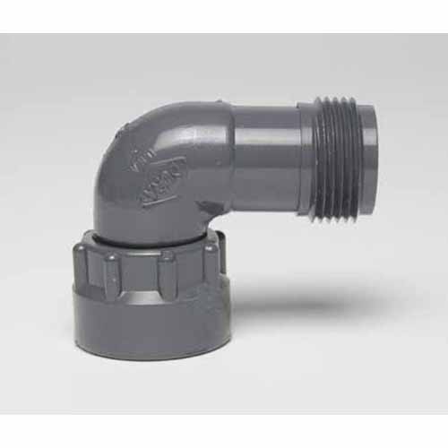 Sch. 40 Gray PVC Elbow 1 in. MIPT x Swivel Manifold | 306-009