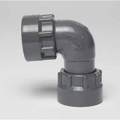 Sch. 40 Gray PVC Elbow 1 in. Swivel Manifold | 306-010