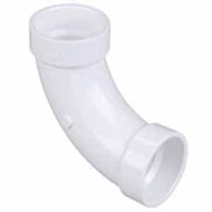 DWV-PVC LONG TURN 90 SLIP 4"
