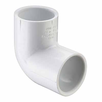 DWV-PVC LONG TURN 90 STREET SPXS 3"