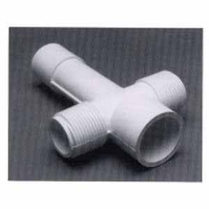 PVC Cross Tee 1 in. Socket x MPT x Slip x MPT | 9111