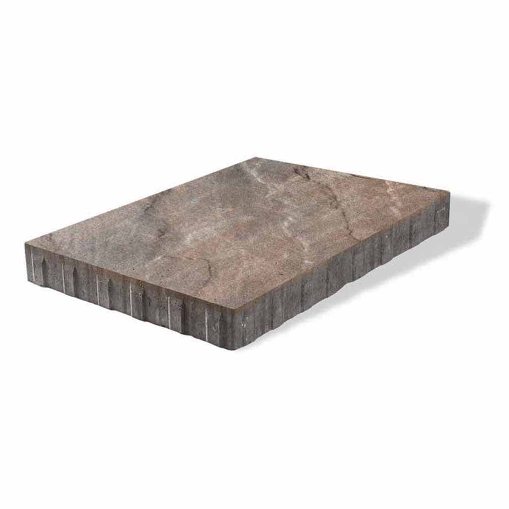 Paver, 21-1/4" X 35-1/2" X 2-3/8" Xl Rectangular Bavarian Blend Flagstone Beacon Hill Enduracolor |  0261362128023-0