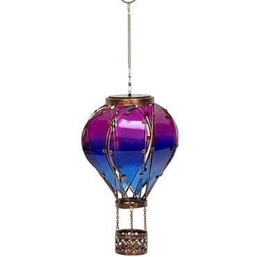 E-V LunaLite Balloon Fuchsia Solar Spinner