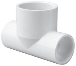 1" x 1" x 1-1/2 Tee PVC Sch. 40 Slip | 401-133
