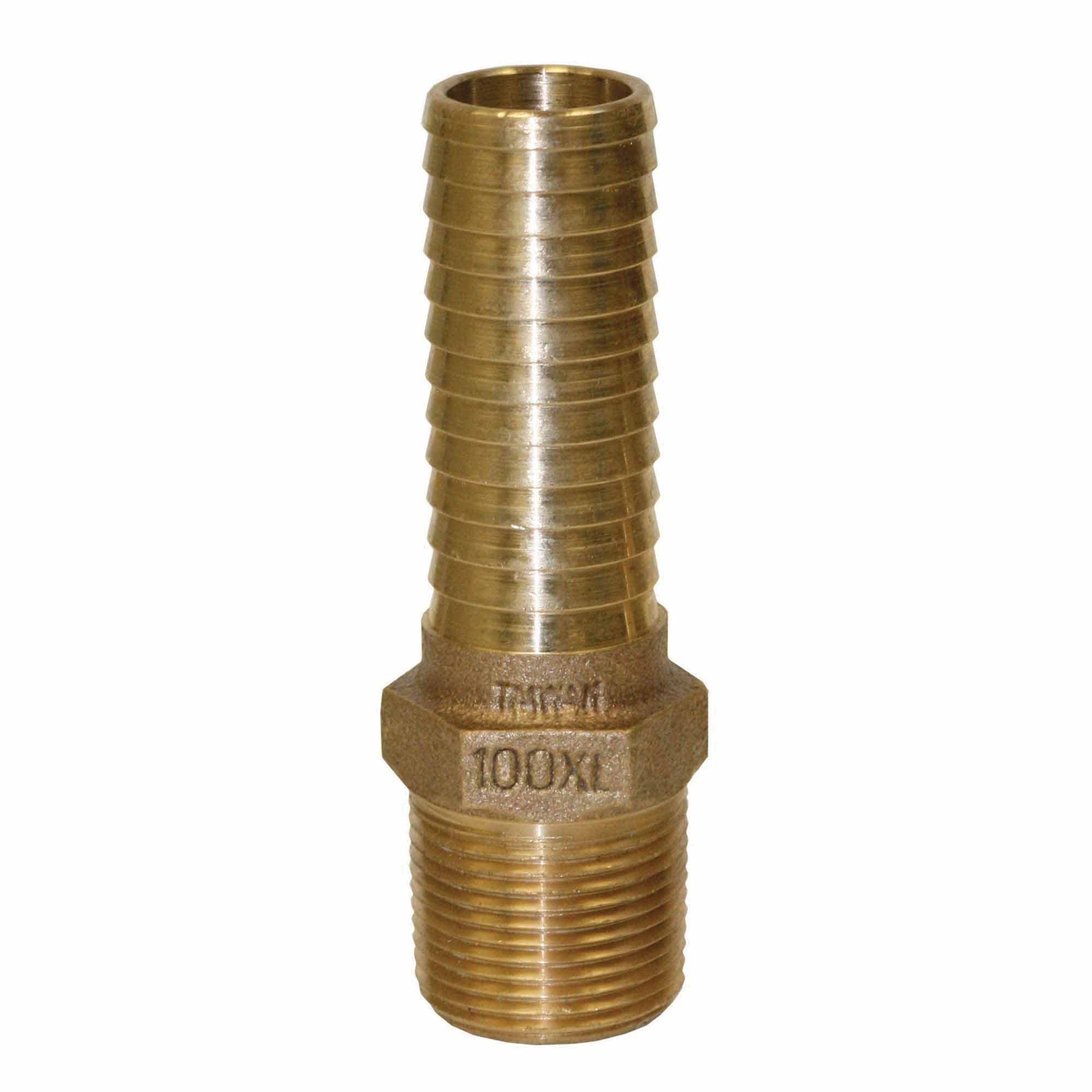 Adapter, 1"MIP x Insert Lead Free Bronze Extra Long