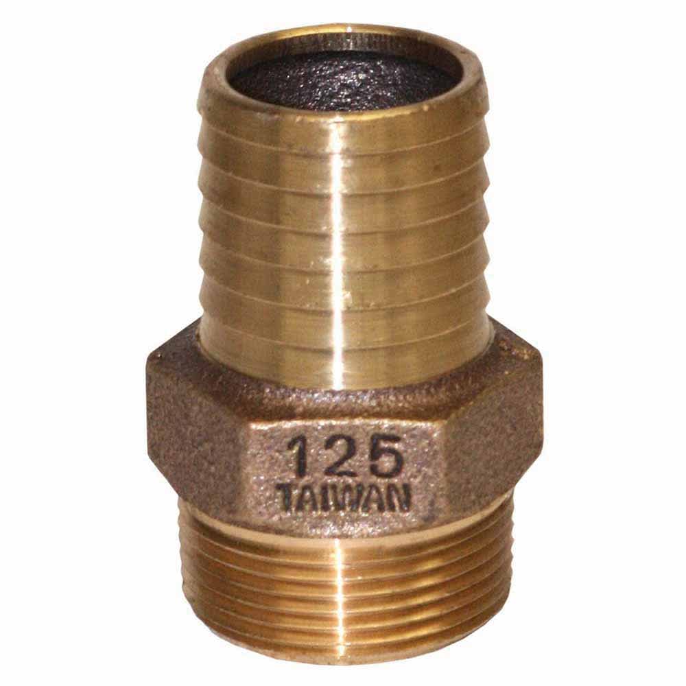Adapter, 1-1/4"MIP x Insert Lead Free Bronze