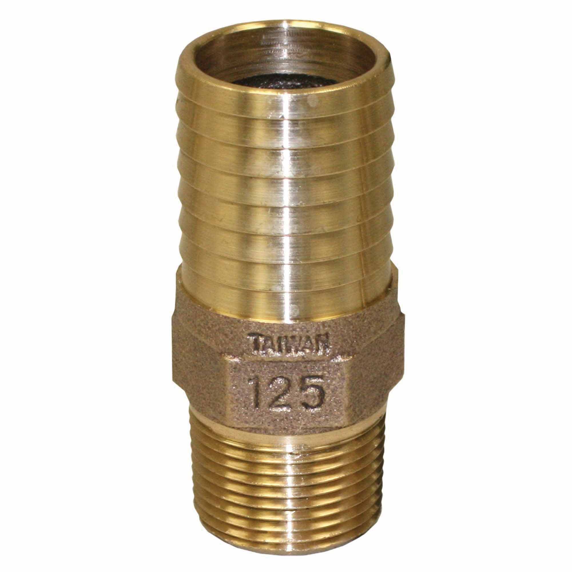 Adapter, 1" x 1-1/4"MIP x Insert Lead Free Bronze