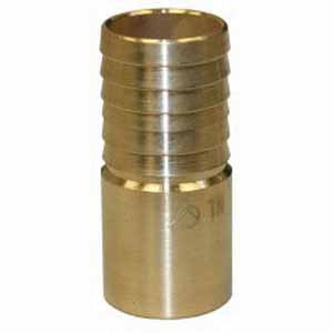 Solder Adapter, 1"Insert x Sweat Lead Free Brass