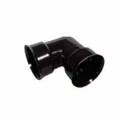 ADS Elbow, Bell-End HDPE 90 Degrees Degrees Watertight Dual Wall Injection Molded Black 6" | DFD699WT