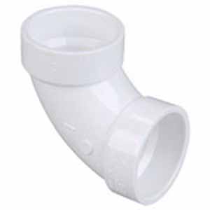 DWV-PVC 90 ELBOW SLIP 4"