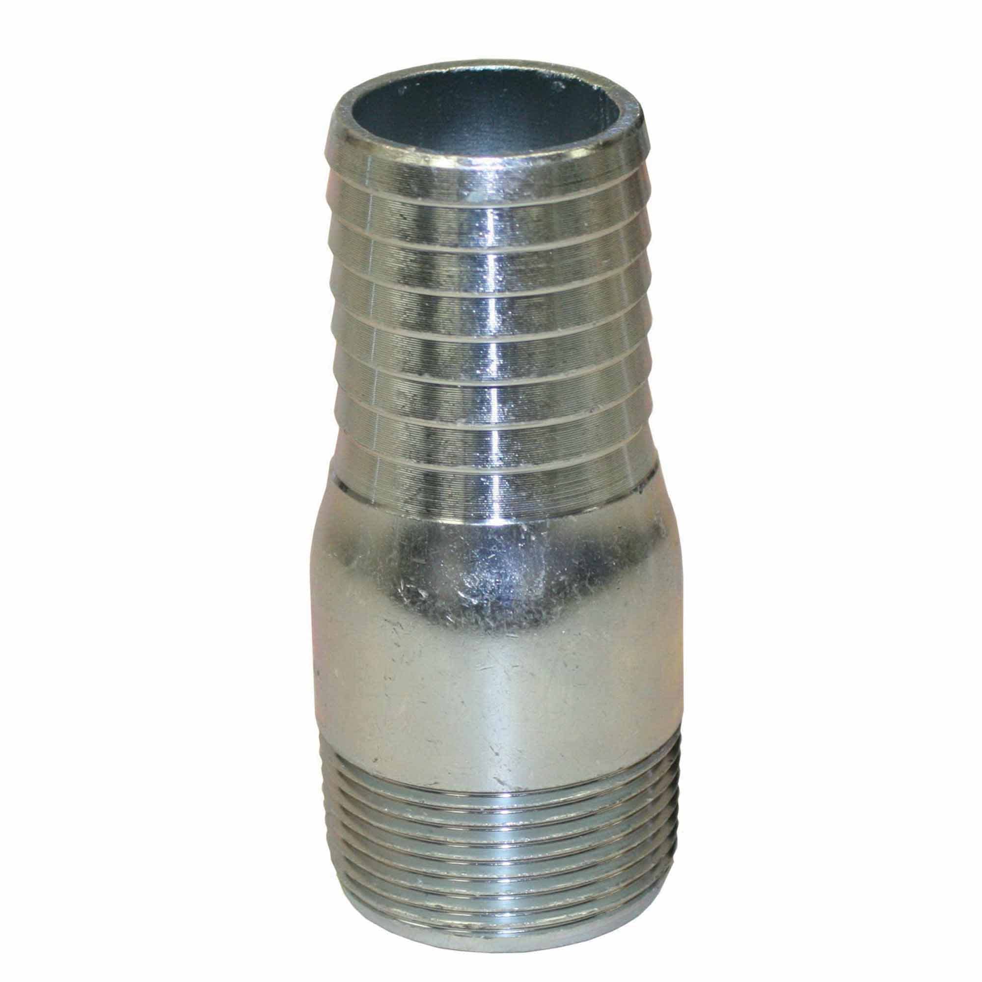 Adapter, 1-1/4"Insert x MNPT  Zinc-Plated Steel