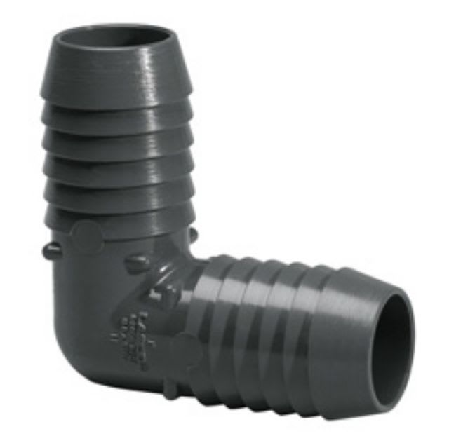 Lasco Elbow, Insert Gray PVC 90° | 1406010